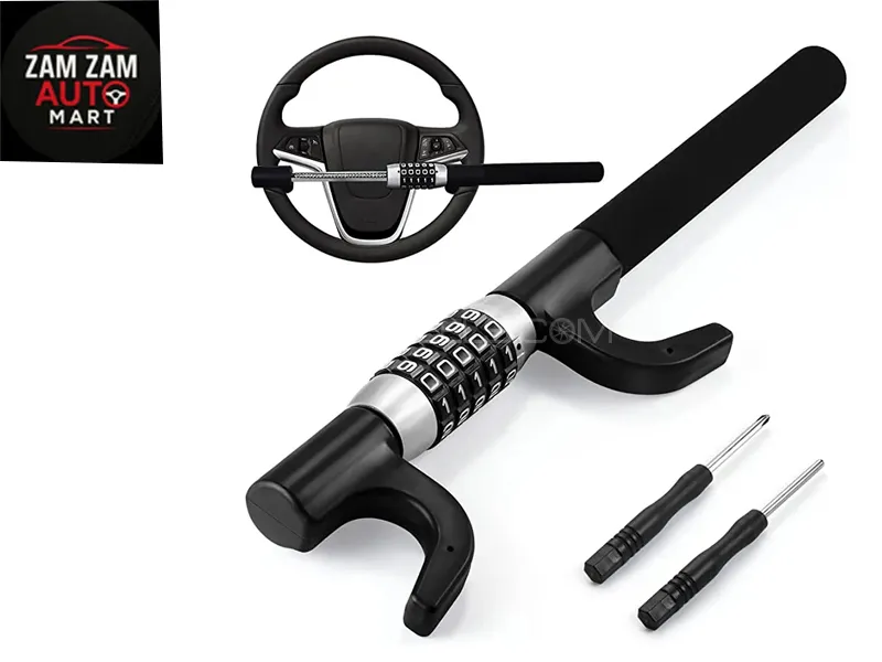 Car Steering Wheel Lock Anti Theft Security  Image-1