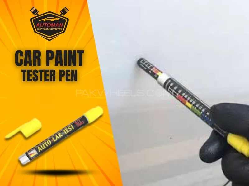 AUTO LAK Car Paint Tester Pen – Detect Repainted or Scratched Car Surfaces Image-1