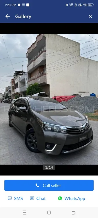 Toyota Corolla 2015 for Sale in Karachi Image-1
