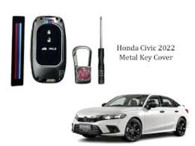 Honda Civic 2025 Car Metal Key Cover Pouch Smart Look Stylish Protection Best Quality  Image-1