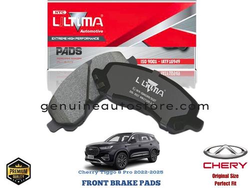 CHERY TIGGO 8 PRO FRONT BRAKE PADS ULTIMA  CHERY TIGGO 8 PRO FRONT BRAKE PADS ULTIMA