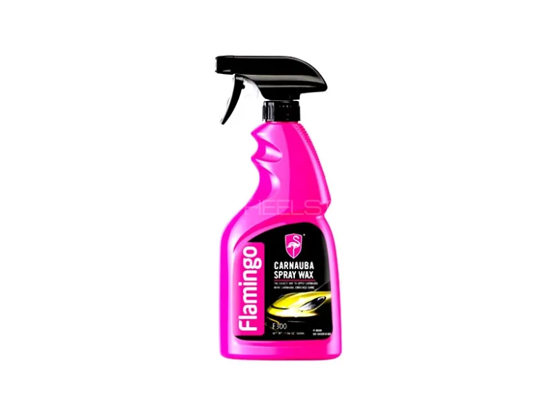 Flamingo Carnauba Spray Wax – Deep Shine & Protection (500ml) Image-1