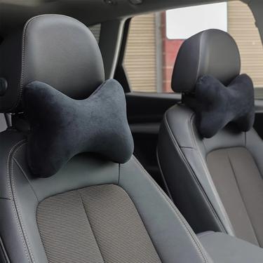 (Pack of 2) Soft Car Headrest Velvet, Portable and Washable Car Travel Neck Rest Pillow (Pack of 2) Soft Car Headrest Velvet, Portable and Washable Car Travel Neck Rest Pillow