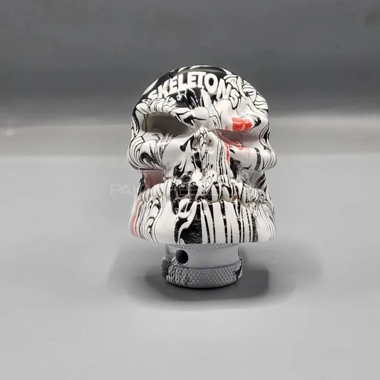 Hydro Dip Skull Shift Knob – Unique Manual Shifter for Cars and Trucks Image-1
