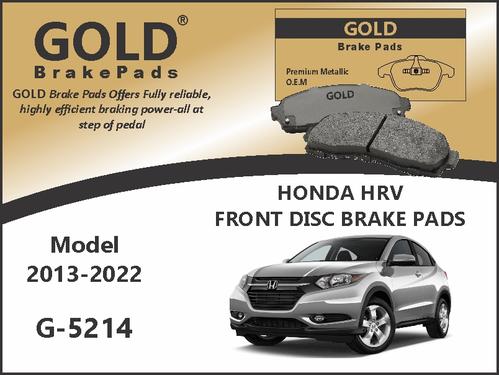 Honda HRV Front Premium Disc Brake Pads G-5214 Honda HRV Front Premium Disc Brake Pads G-5214