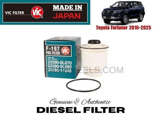 TOYOTA FORTUNER 2016-2025 DIESEL FILTER VIC JAPAN TOYOTA FORTUNER 2016-2025 DIESEL FILTER VIC JAPAN