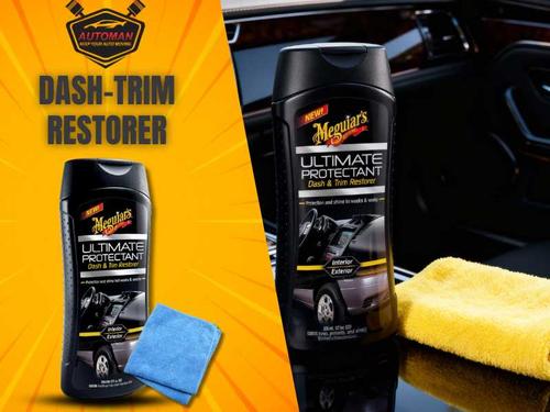 Meguiar’s Ultimate Protectant Dash & Trim Restorer 355ml with Microfiber Cloth | AutoManPK Meguiar’s Ultimate Protectant Dash & Trim Restorer 355ml with Microfiber Cloth | AutoManPK