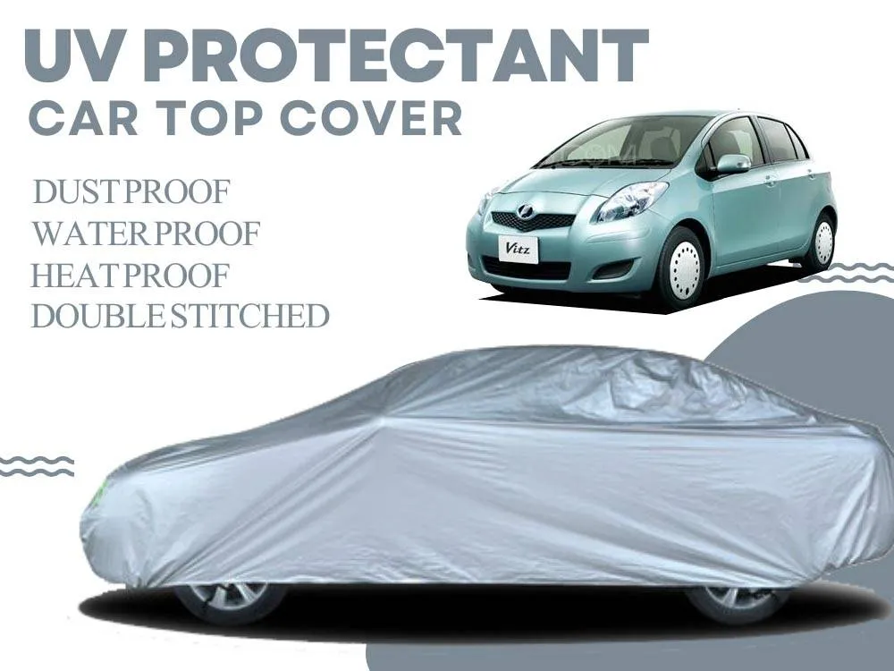 Toyota Vitz 2005 - 2010 Top Cover | UV Protection Coated | Water Proof | Dust Proof Image-1