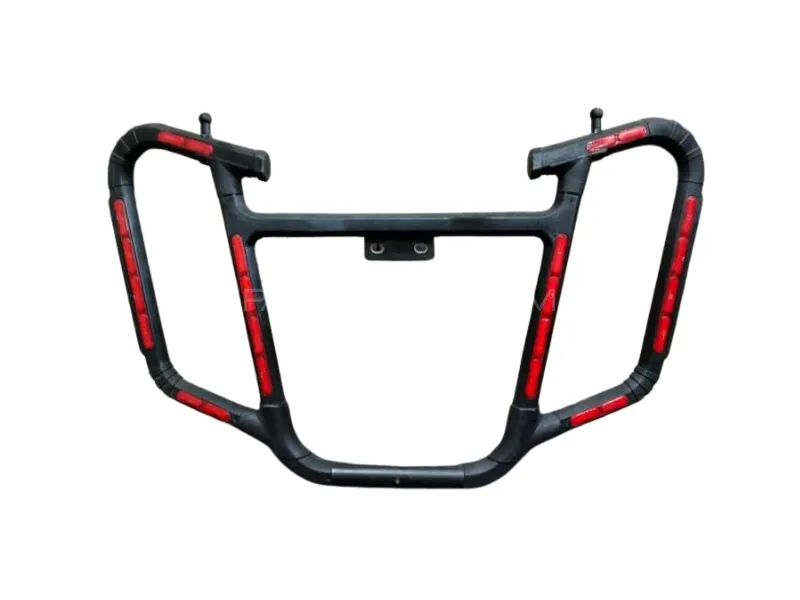 Universal Motorcycle Safe Guard Leg Protection with Anti-Rust ABS Coating Image-1