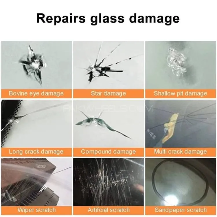 Windshield Glass Crack Repair Tool Kit Windshield Glass Crack Repair Tool Kit Image-5