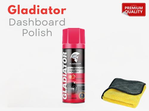 Gladiator Car Dashboard Polish 450ml | Strawberry Fragrance | UV Protection & Long Shine Gladiator Car Dashboard Polish 450ml | Strawberry Fragrance | UV Protection & Long Shine