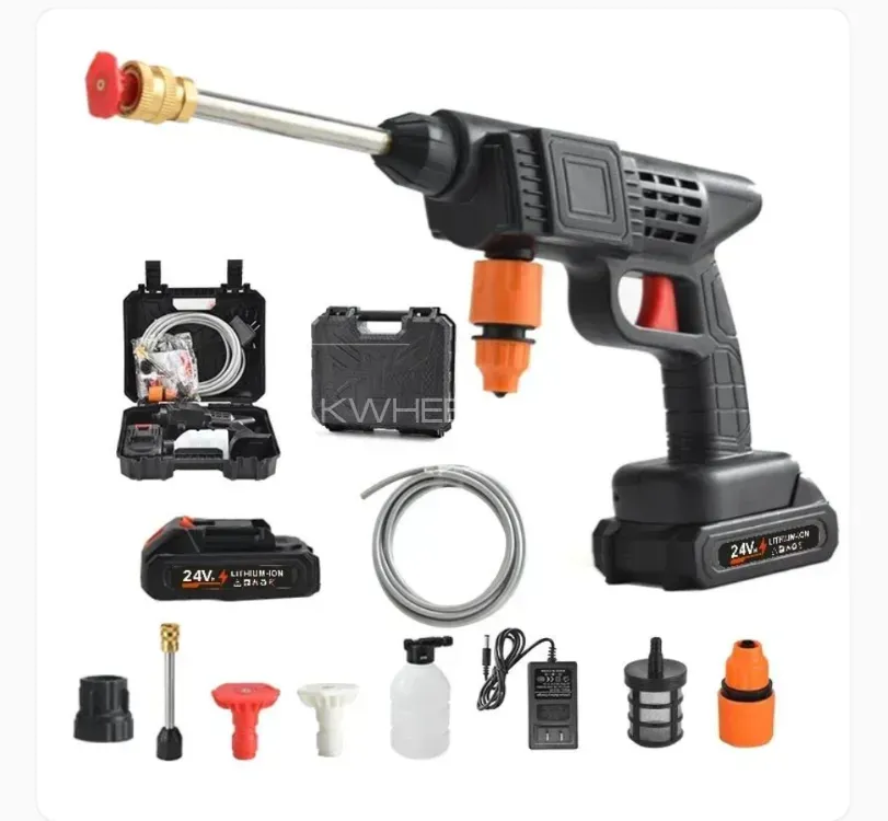 Rechargeable Cordless High-Pressure Washer 48V | Portable Power Spray | Foam Bottle Kit Rechargeable Cordless High-Pressure Washer 48V | Portable Power Spray | Foam Bottle Kit Image-2
