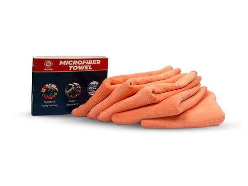 PakWheels Car Care - Microfiber Towel 40X40 (230GSM) - Interior & Engine Cleaning (Pack Of 5) PakWheels Car Care - Microfiber Towel 40X40 (230GSM) - Interior & Engine Cleaning (Pack Of 5)