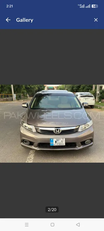 Honda Civic 2014 for Sale in Rawalpindi Honda Civic 2014 for Sale in Rawalpindi Image-2