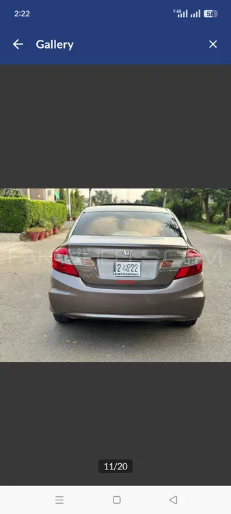 Honda Civic 2014 for Sale in Rawalpindi Honda Civic 2014 for Sale in Rawalpindi Image-5