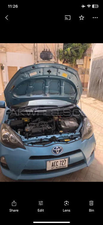 Toyota Aqua 2014 for Sale in Dera Ghazi Khan Toyota Aqua 2014 for Sale in Dera Ghazi Khan Image-1