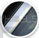 Toyota Passo 2011 - 2016 Sun Visor With Chrome Strips | Air Press | Anti-Heat Cracking Sun Visors  Toyota Passo 2011 - 2016 Sun Visor With Chrome Strips | Air Press | Anti-Heat Cracking Sun Visors  Image-3