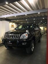 Toyota Prado TX-LIMITED

FIRST OWNER , 100% Original , very very well kept as weekend car
5A Grade Original Auction Report available
Ganador Muffler from Japan
Lift Up Suspension from Japan 
Import Mileage : 14,168 KM
Current Mileage : 56,010
Model : 2005
Registered : 2008

One of a kind in its category , Extreme low driven Vehicle
Dont Miss It.