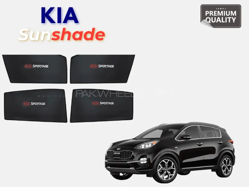 Kia Sportage 2020 Window Sun-Shades | Custom Fit Side & Rear Set Image-1