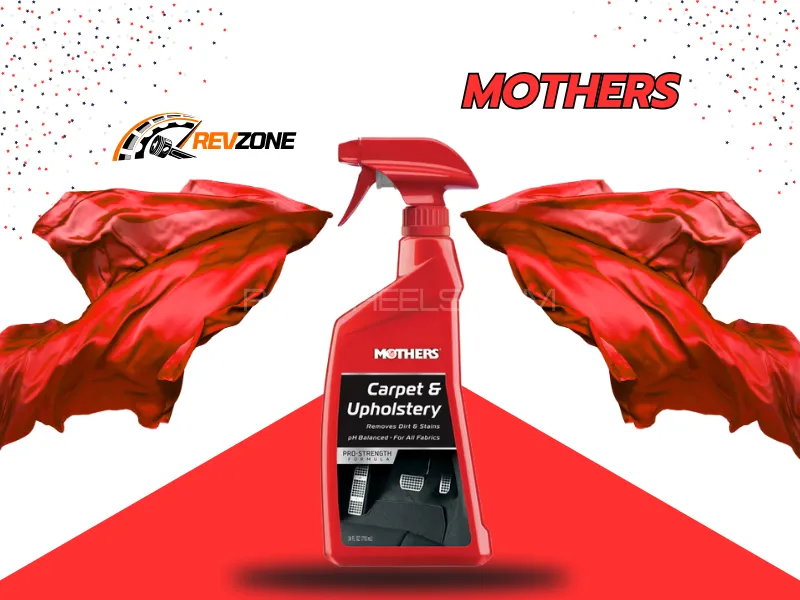 Mothers Carpet & Upholstery Cleaner – 710ml (24oz) | Deep Cleaning Stain Remover | Made in USA Image-1