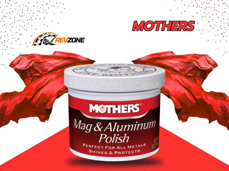 Mothers Mag & Aluminum Polish 5 OZ - Made in USA Image-1
