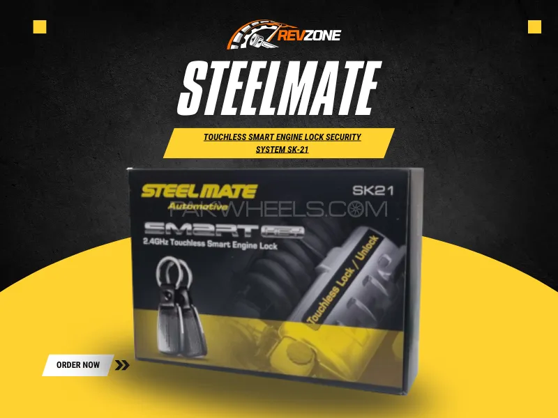 Steelmate Touchless Smart Engine Lock Security System SK-21 Image-1
