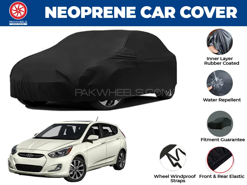 Hyundai Accent  2017-2019 | Water Repellent Neoprene Car Cover Image-1