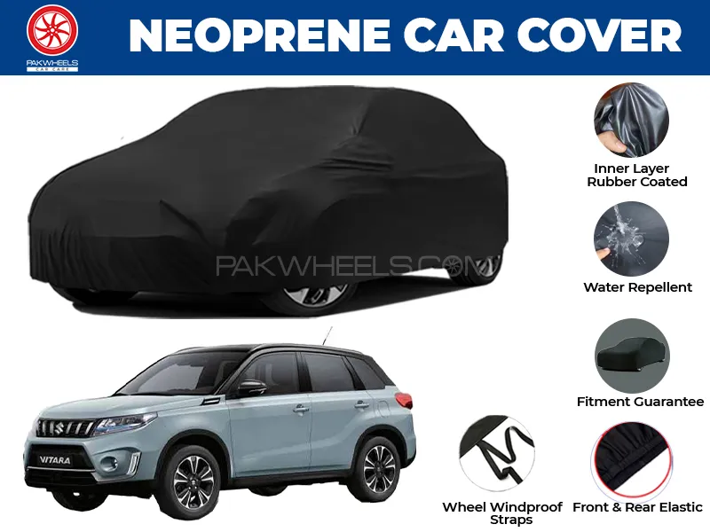 Suzuki Vitara 2016-2022 | Water Repellent Neoprene Car Cover Image-1