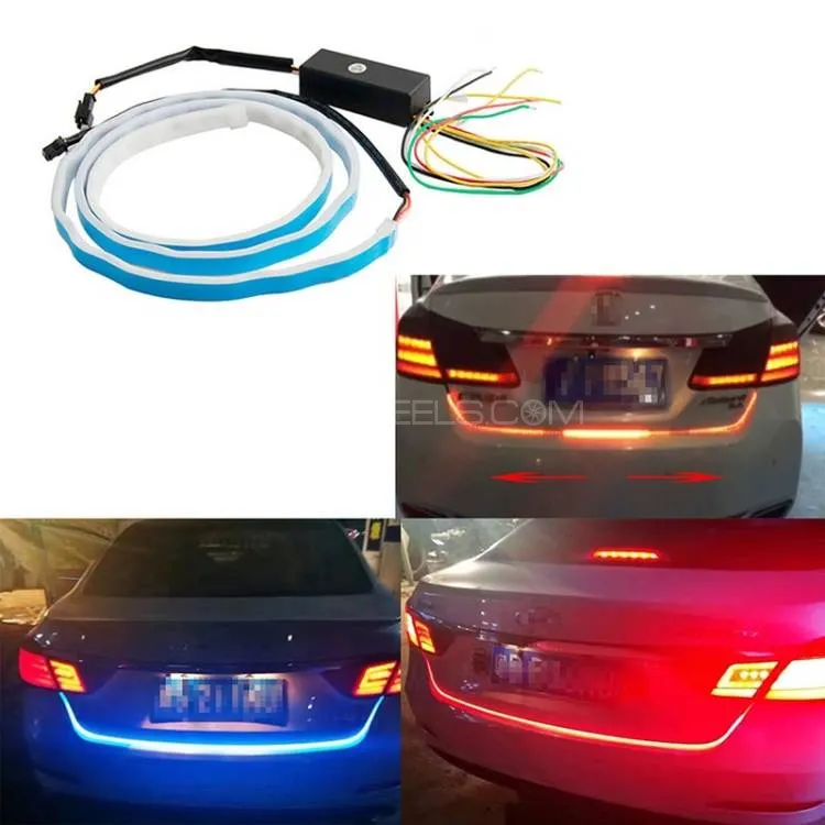 Trunk Light with Side Turn Signals Rear lights Car Braking Image-1
