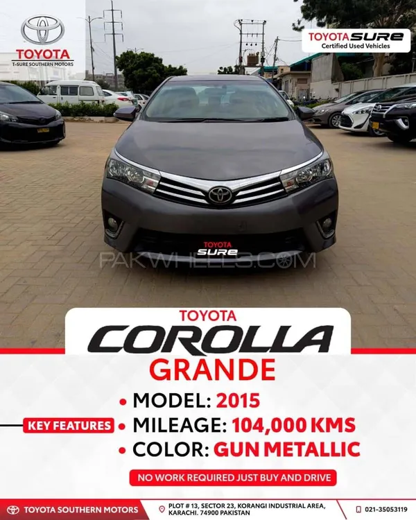 ٹویوٹا کرولا 2015 for Sale in کراچی Image-1