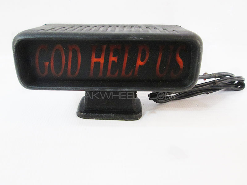 Universal Third Brake Lamp - God Help Us for sale in Lahore Image-1