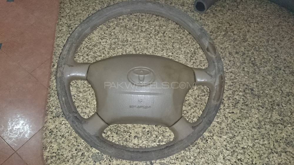 Steering Wheel, Toyota Prado Model 1997-2002 Image-1