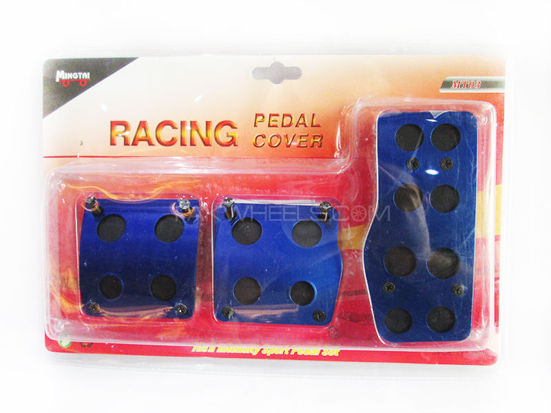 Padel Cover Blue & Black Circle - MT-03 Image-1