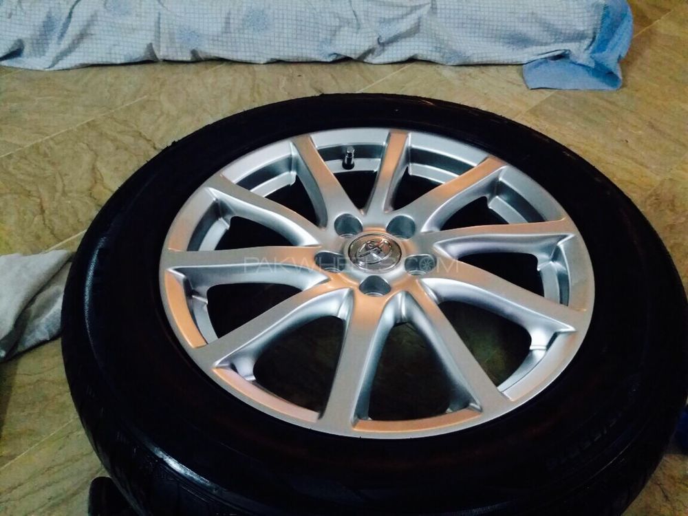 Brand new Rims and Tyres for sale on 15 days used  Image-1