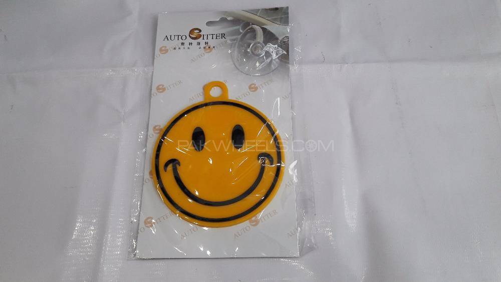 Hanging Tag For Windshield Smiley Image-1