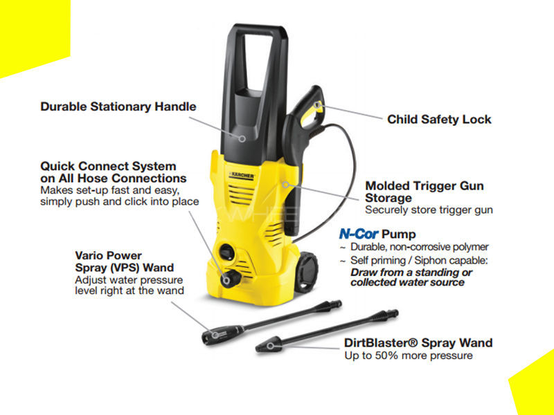KARCHER High Pressure Washer: K 2 Core Range KARCHER High Pressure Washer: K 2 Core Range Image-7