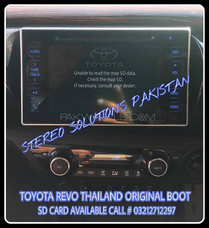 TOYOTA REVO MAP SD CARD  AVAILABLE. Image-1
