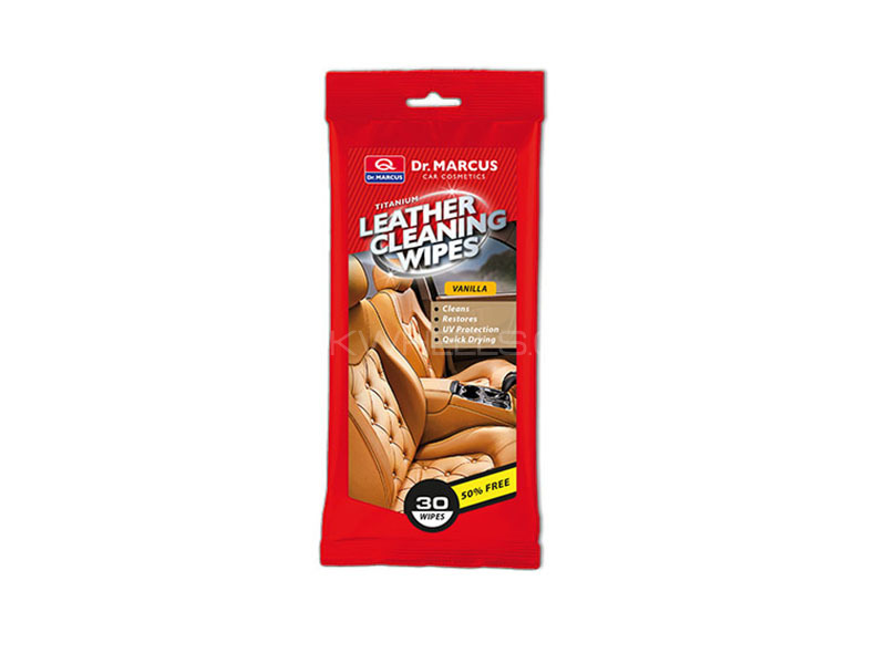 Dr. MARCUS Titanium Leather Cleaning wipes Image-1