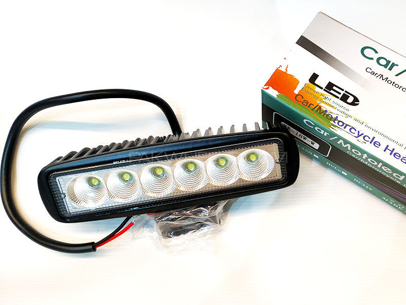 New Shapes 6 LED Bar Light- 1pc Image-1