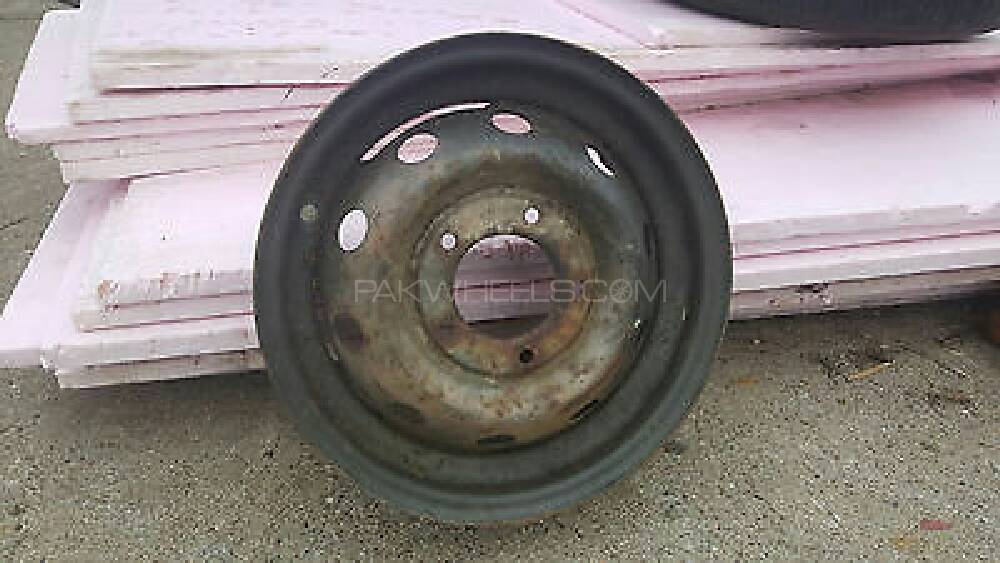 M151 A2 JEEP Rims with 700 NDT Tires 04 Image-1