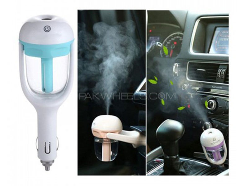 Portable Mini Car Air Humidifier Purifier Freshener For Car Image-1