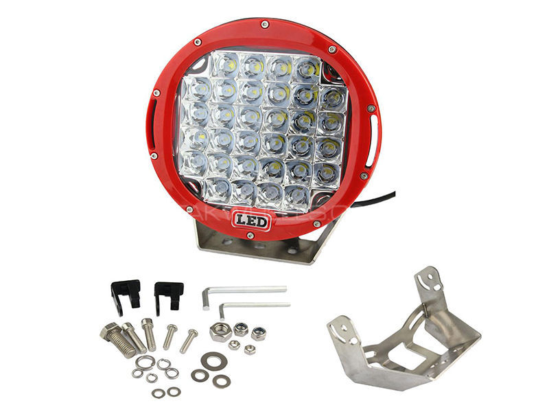 Red Extra Bright Led Bar Light For Jeep Wrangler 4x4 - 2pc Red Extra Bright Led Bar Light For Jeep Wrangler 4x4 - 2pc Image-2