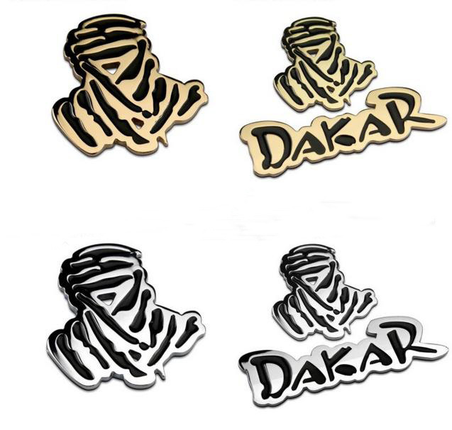 DAKAR RALLY Metallic Car Sticker Image-1