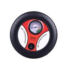 Portable 12V Tire Shape Car Tire Air Pump_Inflator_Compressor Free delivery to all PAKISTAN Image-1