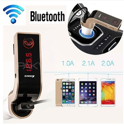 Wireless Bluetooth Car Fm Transmitter Image-1
