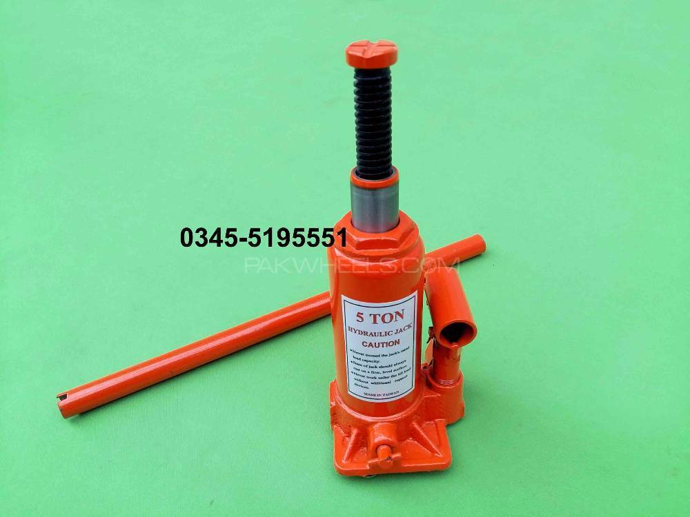 Adjustable Car Bottle Hydraulic Jack Made in Taiwan Image-1