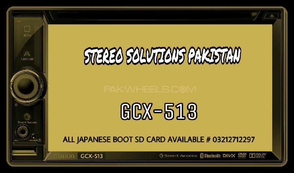 CLARION GCX-513 ORIGINAL BOOT SD CARD AVAILABLE. Image-1