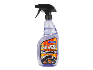 ABRO Black Xtreme Wet Tire Shine\MADE IN USA  ABRO Black Xtreme Wet Tire Shine\MADE IN USA