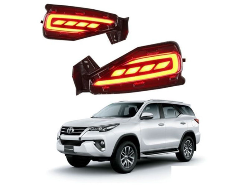 Toyota Fortuner Rear Bumper DRL Set For 2016-2020 Toyota Fortuner Rear Bumper DRL Set For 2016-2020 Image-3