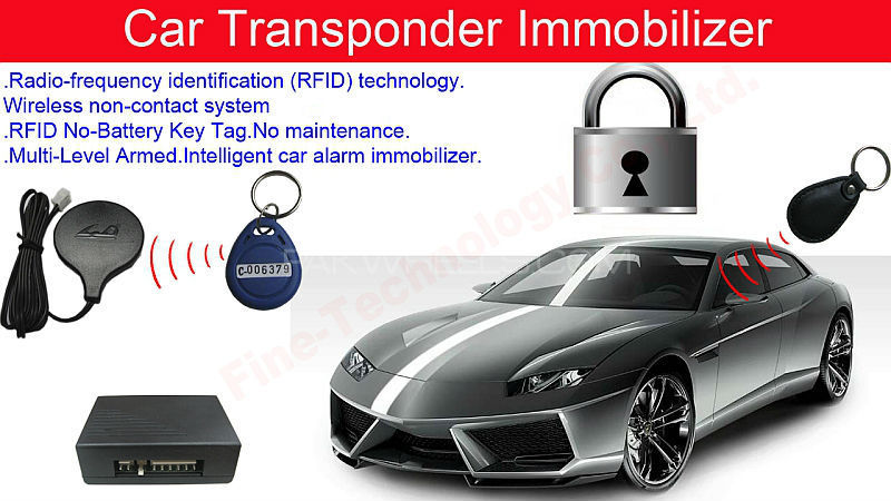 HQ WireLess "CAR Immobilizer" UNIVERSAL "Anti theft" Image-1
